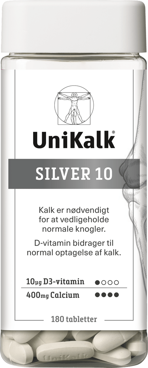 UniKalk Silver - 180 st