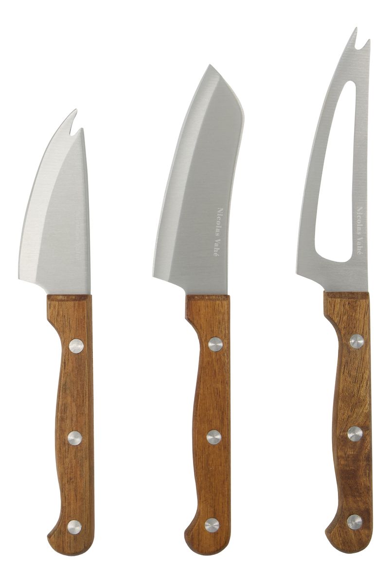 Nicolas Vahé Cheese Knives - Natur - 3 st