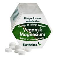 Berthelsen Vegansk Magnesium - 240 tabletter