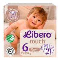 Libero Touch 6 Öppen blöja 13-20 kg - 21 st