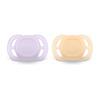 Philips Avent Soother Ultra Start 0-2 m - lila, gul - 2 st.