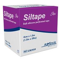 Siltape Medicinsk Silikontejp 4 cm x 1,5m - 1 st