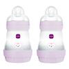 MAM Easy Start Anti-Colic 160 ml - Pink - 2 st