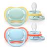 Philips Avent Napp Ultra Air 0-6 mån. - grön, blå - 2 st
