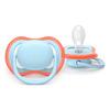 Philips Avent Napp Ultra Air 0-6 mån. - grön, blå - 2 st
