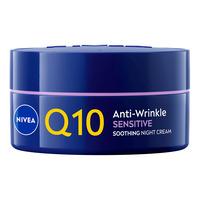 Nivea Q10 Sensitive Anti-Wrinkle Night Cream - 50 ml
