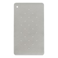 Hevea Bath Mat Wave Long - Granite - 1 st