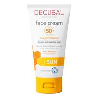 Decubal Sun Face Cream SPF 50+ - 50 ml