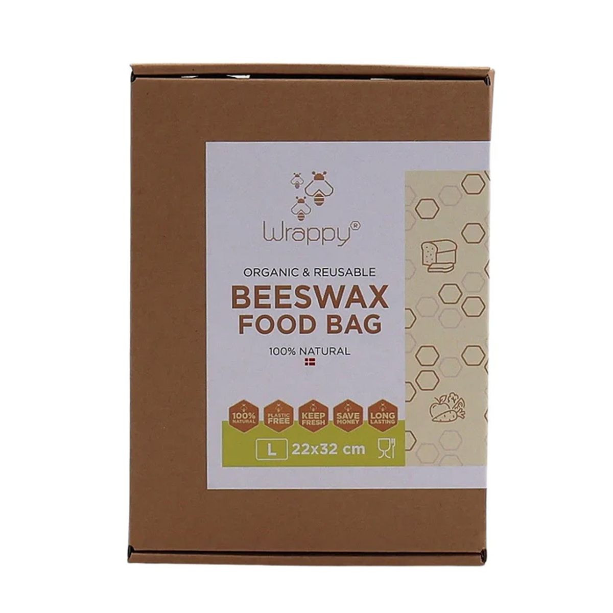 Beeswax Food Bag L - 85 g
