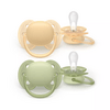Philips Avent Ultra Soft Napp 6-18 m - orange, grön - 2 st.