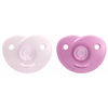 Philips Avent Soothie 0-6 m - rosa, lila - 2 st