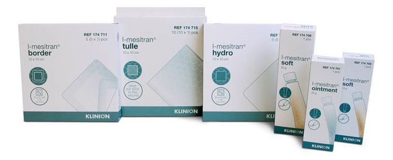 Klinion L-Mesitran Hydrogelkompress 10 x 10 cm - 5 st