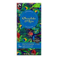 Chocolate and Love Chocolate Rich Dark 71%, eko - 80 g