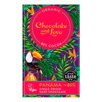 Chocolate and Love Chocolate Panama 80%, eko - 80 g