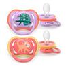 Philips Avent Napp Ultra Air 18 m+ - lila, röd - 2 st