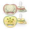 Philips Avent Napp Ultra Air 18 m+ - gul, grön - 2 st