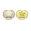 Philips Avent Napp Ultra Air 18 m+ - gul, grön - 2 st