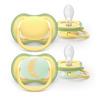 Philips Avent Napp Ultra Air Day & Night 18 m+ - grön, gul - 2 st