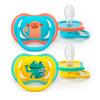 Philips Avent Napp Ultra Air 18 m+ - turkos, gul - 2 st