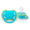 Philips Avent Napp Ultra Air 6-18 mån. - grön, blå - 2 st