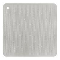 Hevea Bath Mat Wave Square - Granite - 1 st