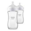 Philips Avent Natural Response Nappflaska Glas 3-6 mån. - 2 st