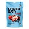 Nordthy Chokobär Frystorkade jordgubbar med vit och mörk choklad - 90 g