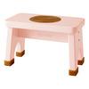 Hevea Rubberwood Stool - Champagne Pink