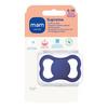 MAM Supreme Silikon Napp 6-16 mån - Blå