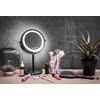 Gillian Jones Bordsspegel med LED & X10 förstoring - matt svart