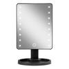 Gillian Jones Hollywoodspegel m. Touch, LED ljus och USB-C - Svart
