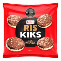 Nordthy Mini Riskakor Ljus Choklad - 45 g