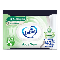 Lotus Fuktigt Toalettpapper Aloe Vera - 42 st