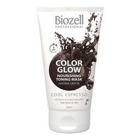 Biozell Color Glow Nourishing Toning Mask Cool Espresso - 150 ml