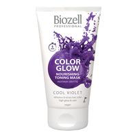 Biozell Color Glow Nourishing Toning Mask Cool Violet - 150 ml