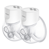 Momcozy S12 Pro Dubbel Bärbar Bröstpump - Vit