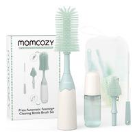 Momcozy Flaskborste Kit - Push-Press Design - Grön