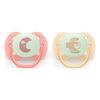 Philips Avent Pacifier Ultra Soft Nighttime - Röd och Orange - 2 st
