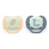 Philips Avent Pacifier Ultra Soft Nighttime - Orange och Blå - 2 st
