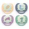 Philips Avent Pacifier Ultra Soft Nighttime - Orange, Blå, Lila och Grön - 4 st