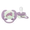 Philips Avent Pacifier Ultra Soft Nighttime - Orange, Blå, Lila och Grön - 4 st
