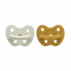 Hevea Orthodontic Teat 3-36 Months - Arctic amber - 2 st