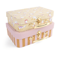 Filibabba Resväskor för lek och förvaring - Unicorn Shores - 1 set