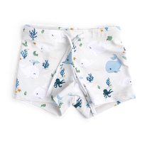 Filibabba Orla Badshorts 3-4 år - Christian's Whale Tales - 1 st