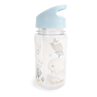 Filibabba Vattenflaska i plast 400 ml - Christian's Whale Tales - 1 st