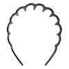 By Stær Sia Hårdiadem Zig Zag - Svart