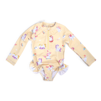 Filibabba UV-dräkt 1-2 år Vilje - Unicorn Shores - 1 st