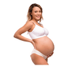 Carriwell Graviditets- och Amningsbehå sömlös m. inlägg, Vit - Flera storlekar