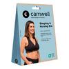Carriwell Organic Crossover Sov- och amningsbh, Svart - Flera storlekar