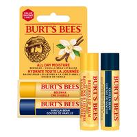 Burt's Bees Duo Pack Beeswax + Vanilla Bean - 2 x 4,25 g
